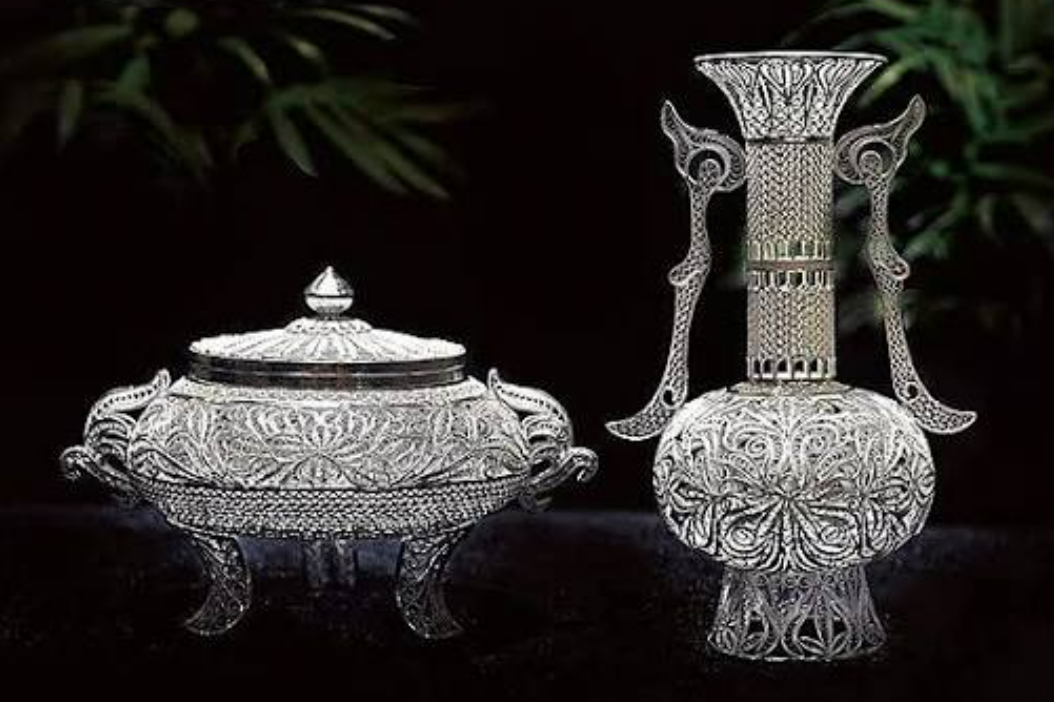 silver filigree